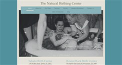 Desktop Screenshot of naturalbirthingcenter.net
