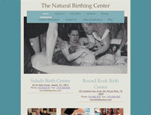 Tablet Screenshot of naturalbirthingcenter.net